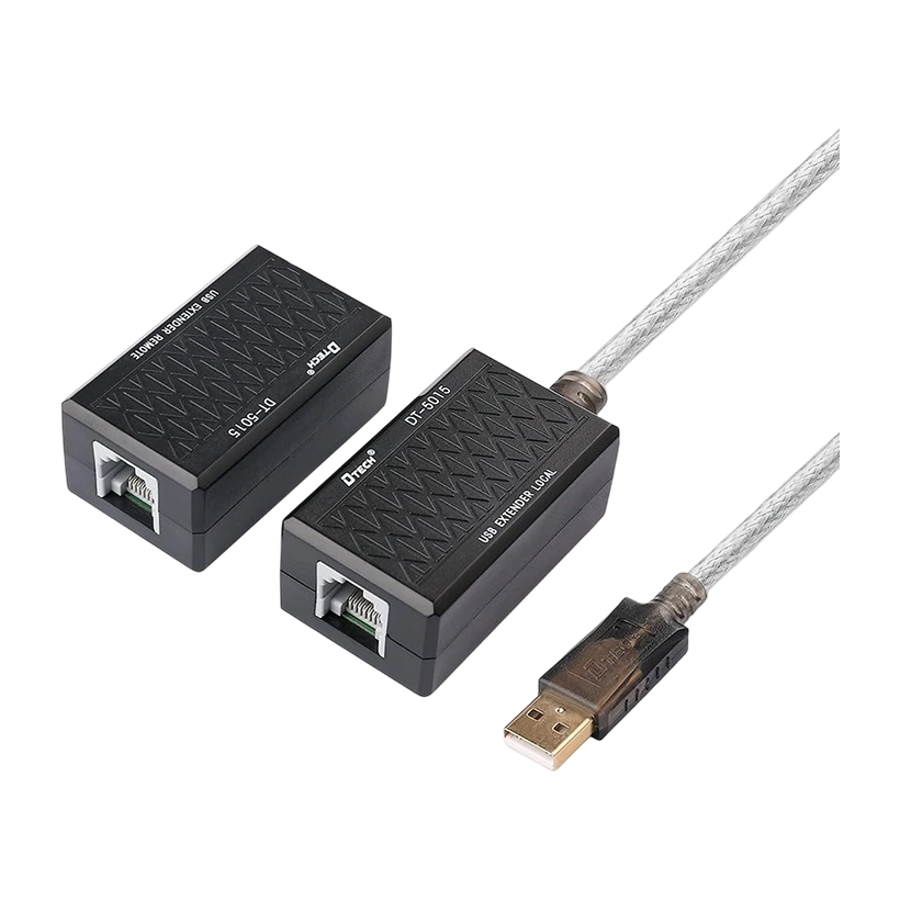 DTech 60M USB Extender 60meters | CAT5e/CAT6 Ethernet cable