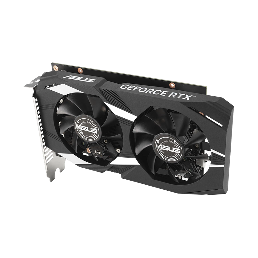 ASUS Dual GeForce RTX 3050 OC Edition 6GB GDDR6 with two powerful fans AAA gaming performance and ray tracing