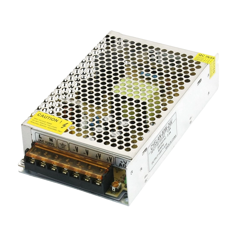 Power Adapter, 110V/240V AC to DC 12V5A  60W Power Supply, Universal Regulated Transformer Adapter Driver for LED Strip Lights, CCTV, Radio, Security System, Computer Project