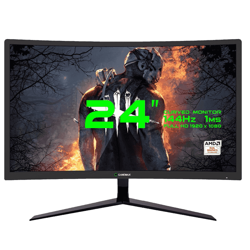 GameMax GMX24C144 Monitor 24 Inch Monitor { GMX_ 24_ C144 }