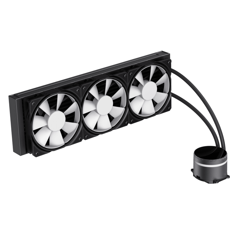 GameMax IceBurg 360 Infinity Liquid CPU Cooler | 360mm AIO with ARGB Sync, PWM Control & 250W High-Performance Cooling