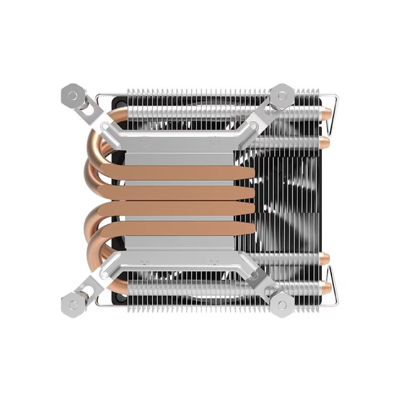 GameMax A96 CPU Air Cooler – Compact 92mm Low-Profile Cooler with 4 Heat Pipes, PWM Control & 130W TDP Support