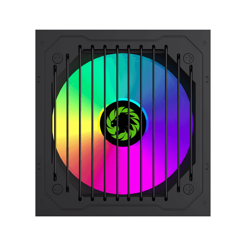 GameMax VP-500-RGB PSU – 500W 80 Plus Bronze Semi-Modular ATX Power Supply with RGB Lighting | { VP_ 500 }