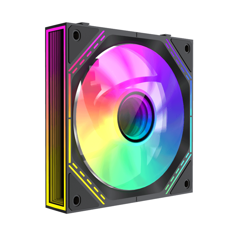 GameMax FN12A-S3I-B Air Fan (x3) | FN12A S3I Black