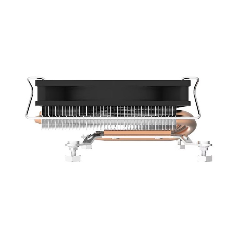 GameMax A96 CPU Air Cooler – Compact 92mm Low-Profile Cooler with 4 Heat Pipes, PWM Control & 130W TDP Support
