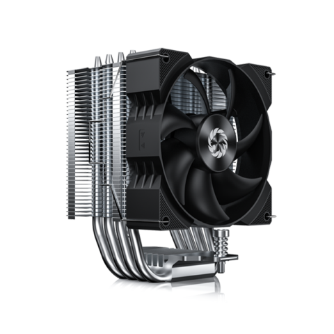 GameMax Gamma 90 Dark CPU Air Cooler | Compact 128mm Tower Cooler with 150W TDP, PWM Control & Universal Intel/AMD Compatibility | GAMMA90 Dark