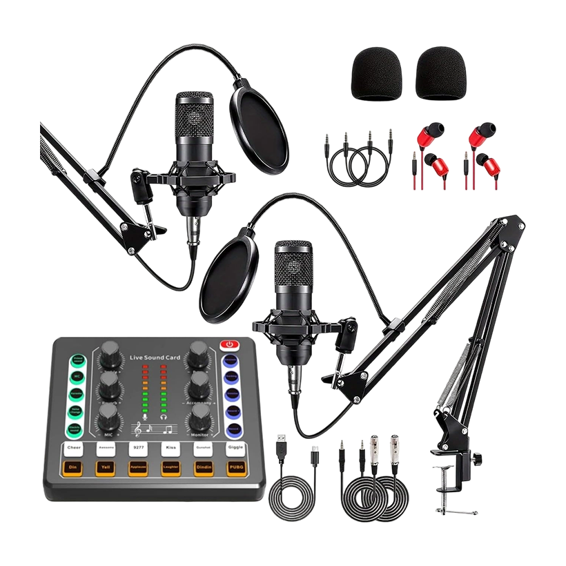 M8 + Microphone Long Arm, Mixer with Mic | M8_