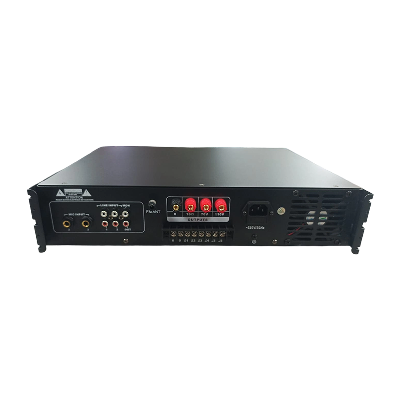 Amplifiers CHLD LS-250 Public Address (PA) Mixer Amplifier 6 Zones