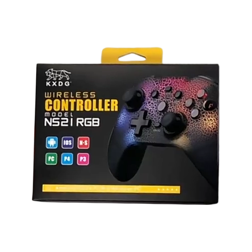 KXDG NS21 RGB Wireless Gaming Controller for PC / iOS / Android / PS3 / PS4