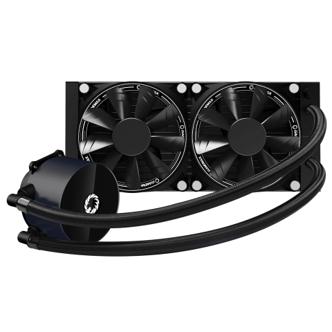 GameMax Ice Chill 240 RGB Liquid Cooler | 240mm AIO CPU Cooling System with ARGB Sync & Aura-Compatible Lighting