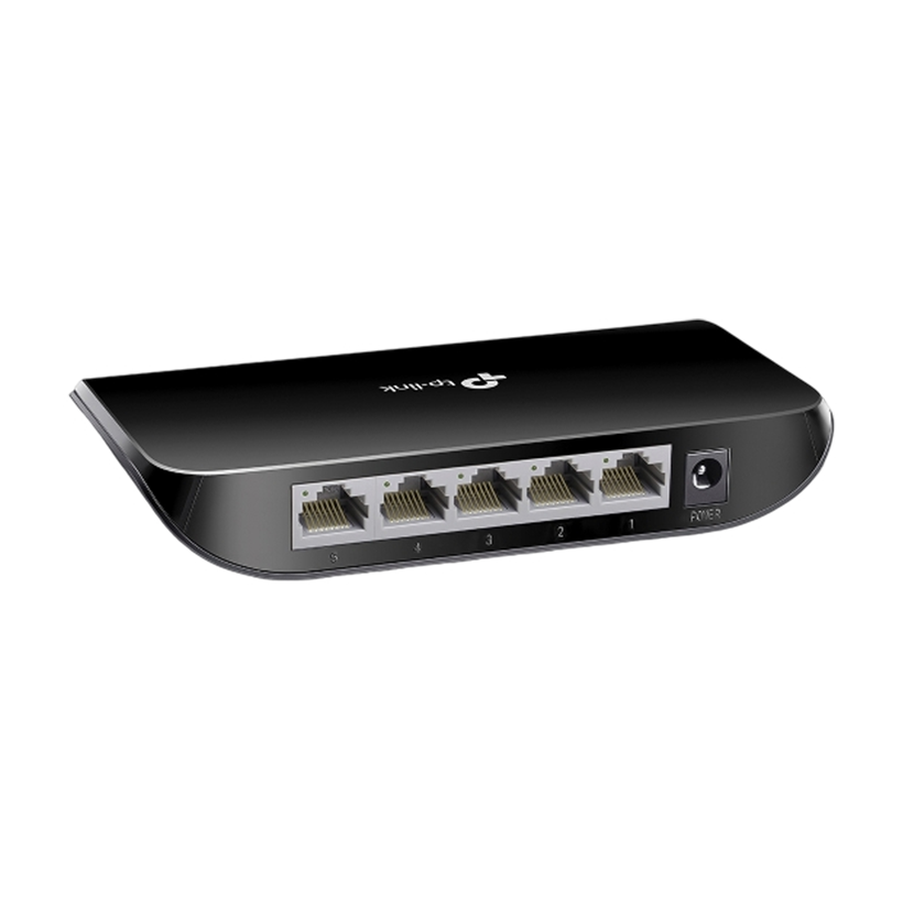 TP-LINK Desktop Switch 5-Port Gigabit TL-SG 1005D, Fanless | Traffic Optimization Model by TPLINK | TL_ SG_ 1005