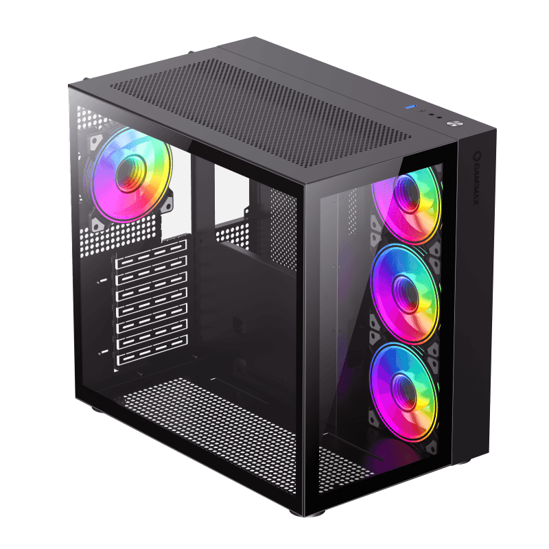 GameMax Infinity BK Gaming Case |  Full Tower ARGB Showcase Chassis | Infinity BK_