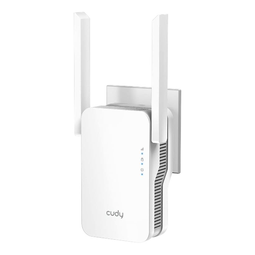 Cudy RE1800 AX1800 Mesh Wi-Fi 6 Extender WiFi_6 Covers up to 2000 sq.ft & 30 Devices Dual Band up to 1.8Gbps Speed AP Mode Gigabit Port, Wi-Fi6 | RE_ 1800 AX_