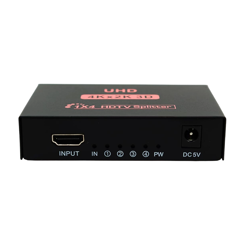 4K X 2K 3D 1 X 4 HDMI Splitter