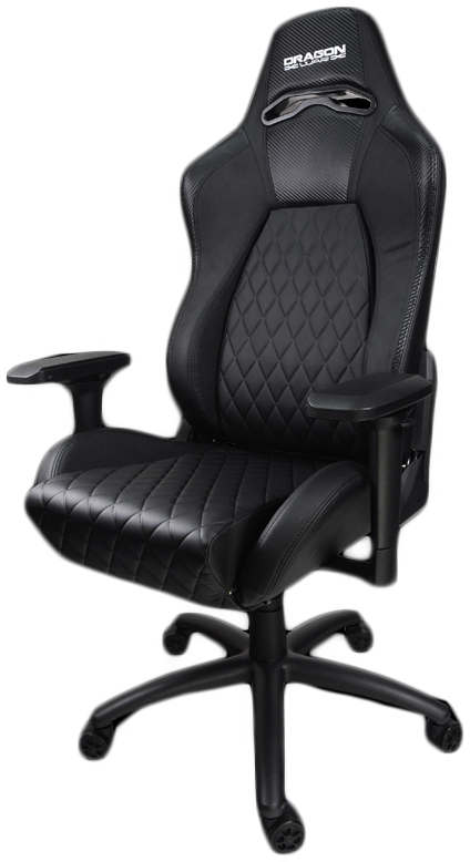 DragonWar GC-012 Black Premium Gaming Chair | { GC012 }