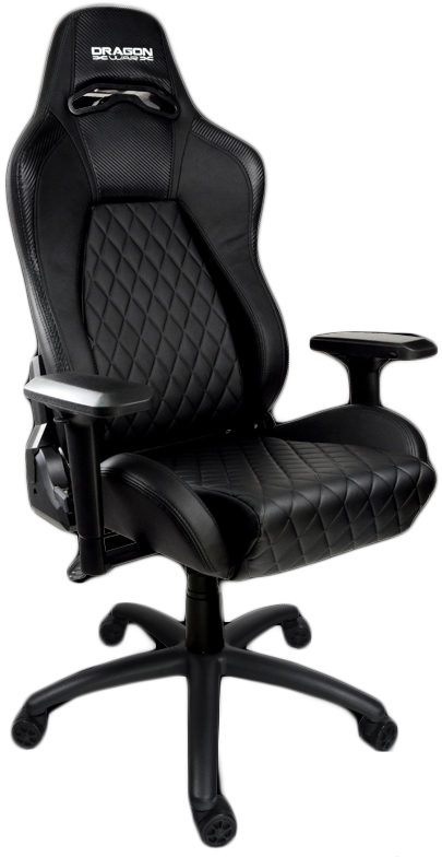 DragonWar GC-012 Black Premium Gaming Chair | { GC012 }