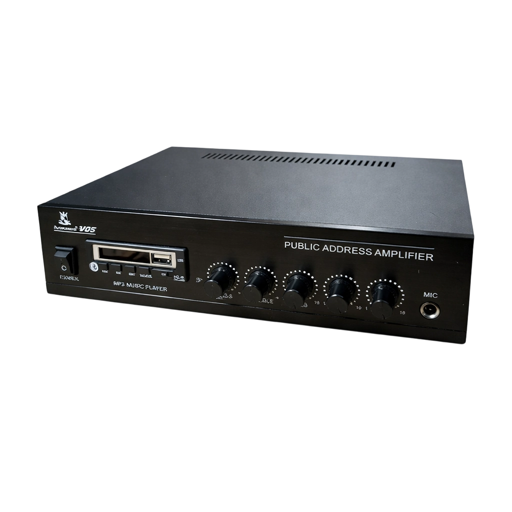 Amplifiers AVCROWNS V-05 50W Public Address (PA) Mixer Amplifier | { V- 05_ 50W }
