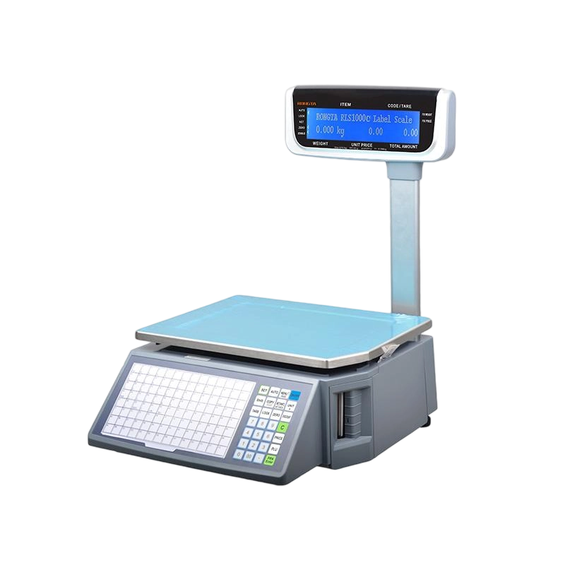 Rongta RLS 1100C Electronic Barcode Label Printing Scales With Receipt Printer Weighing Scale