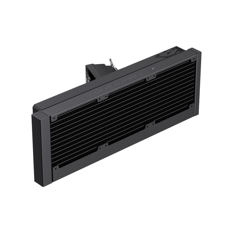 GameMax GLACIER 360 LCD BK RGB Liquid CPU Cooler – 360mm AIO with 3.95" LCD Display & 330W TDP Cooling