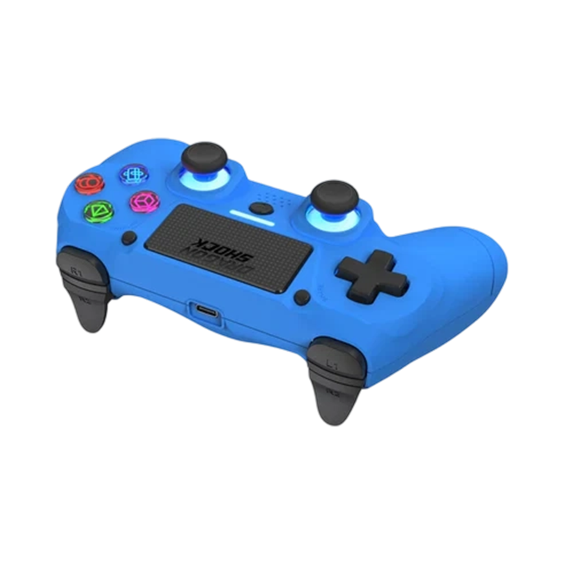 DragonWar Dragon Shock DSCPS4-BL Mizar Controller - Blue Joystick For PS4 / PC / Mobile | DSCPS 4__