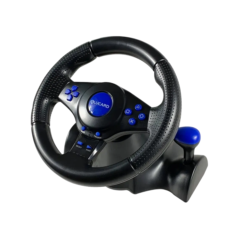Gaming GT-V7 Steering Wheel PS4 / PS4 Slim / PS4 Pro / PS3 / Xbox One / Switch