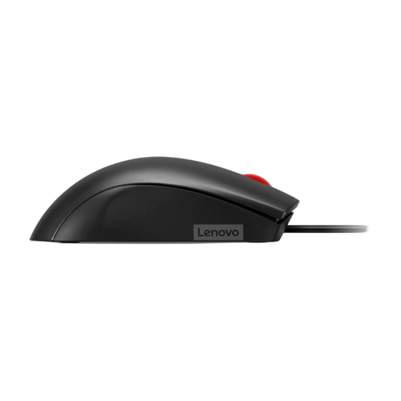 Lenovo 120 Wired Plug & Play USB Mouse, High Resolution 1600 DPI Optical Sensor | 120