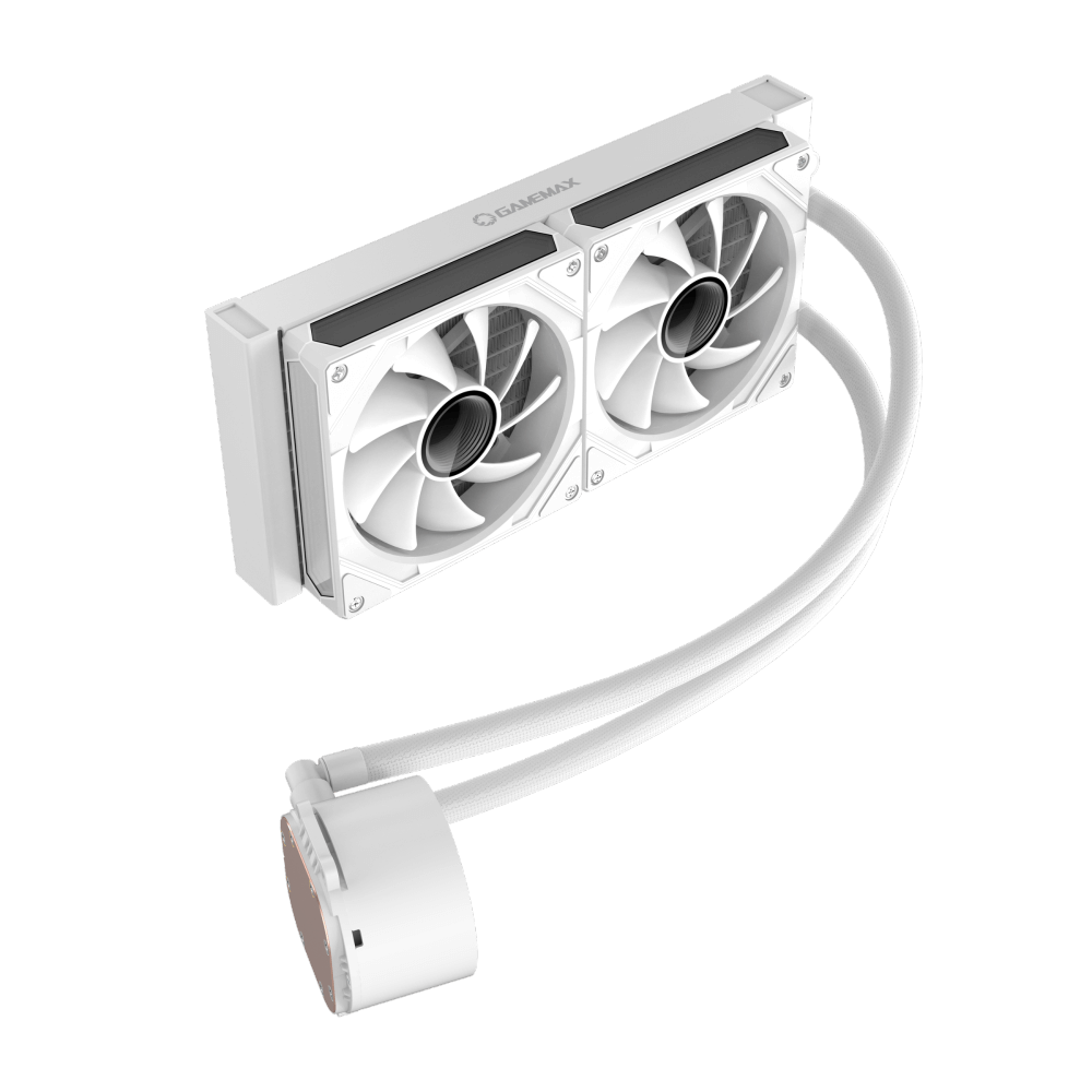 GameMax IceBurg 240 Digital WH Liquid Fan