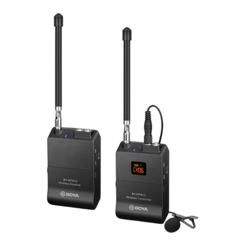 Boya BY-WFM12 VHF Wireless Microphone System | BY_ WFM 12_