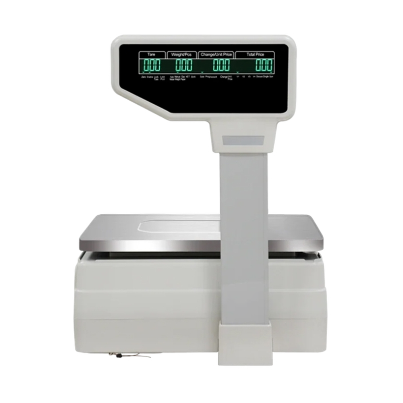 NVK TM-A20B Electronic Barcode Label Printing Scales With Receipt Printer Weighing Scale