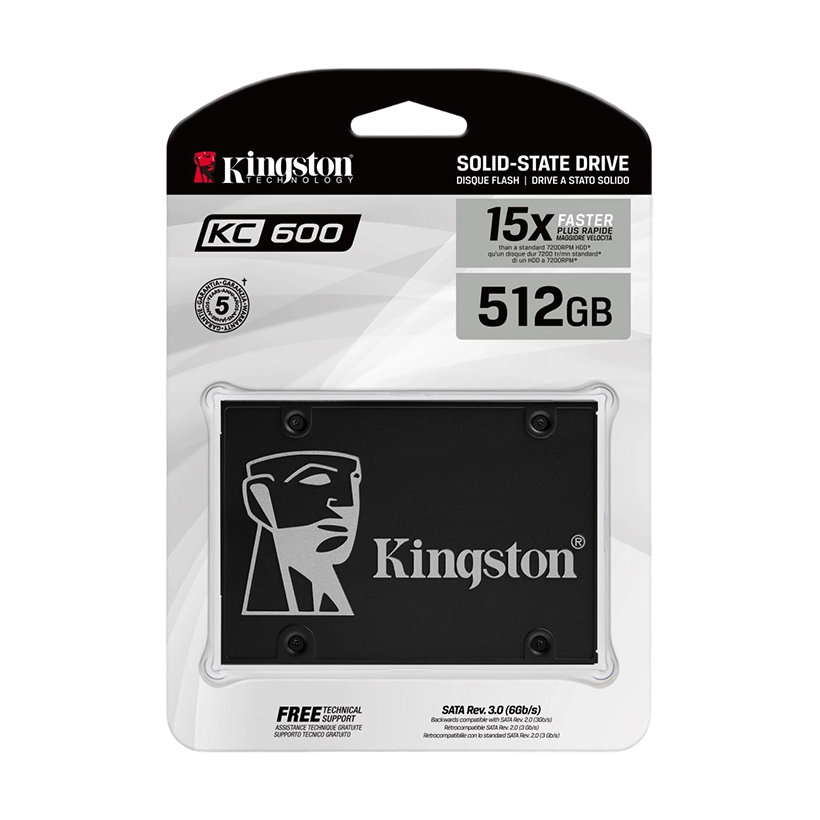 Kingston KC 600 SSD Storage Capacity 512GB | Hard Disk (kc600)