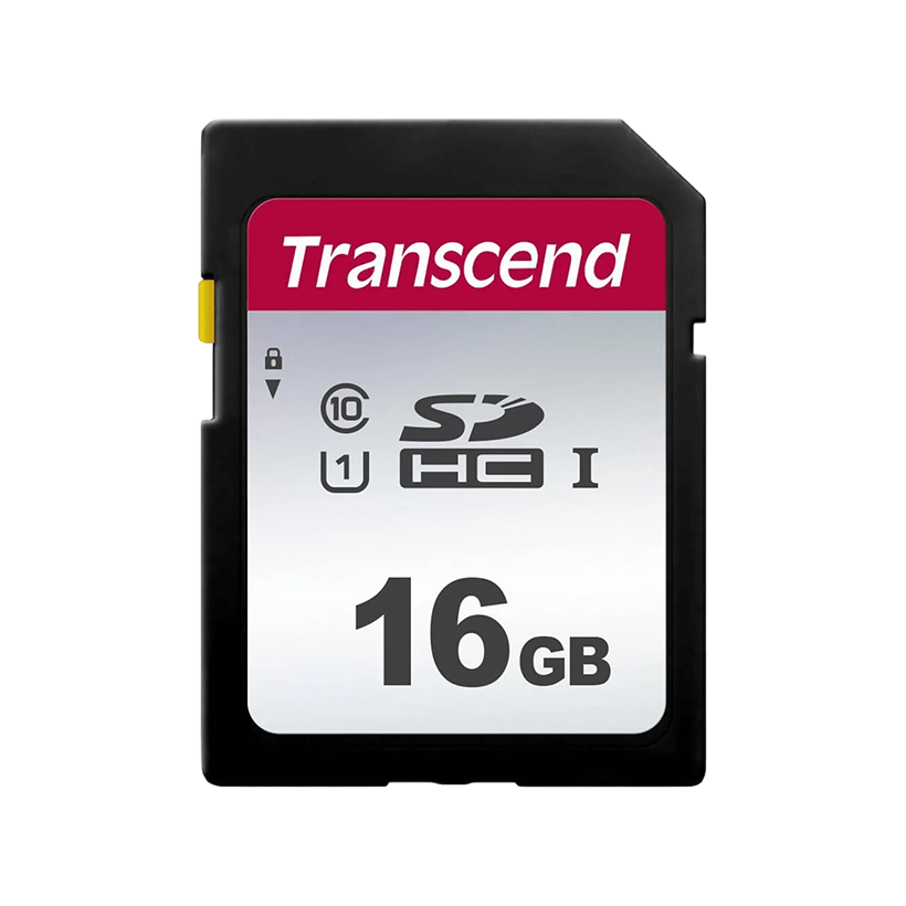 Transcend Memory Card UHS-I SD 300S 16GB microSD Card { SD_CARD }