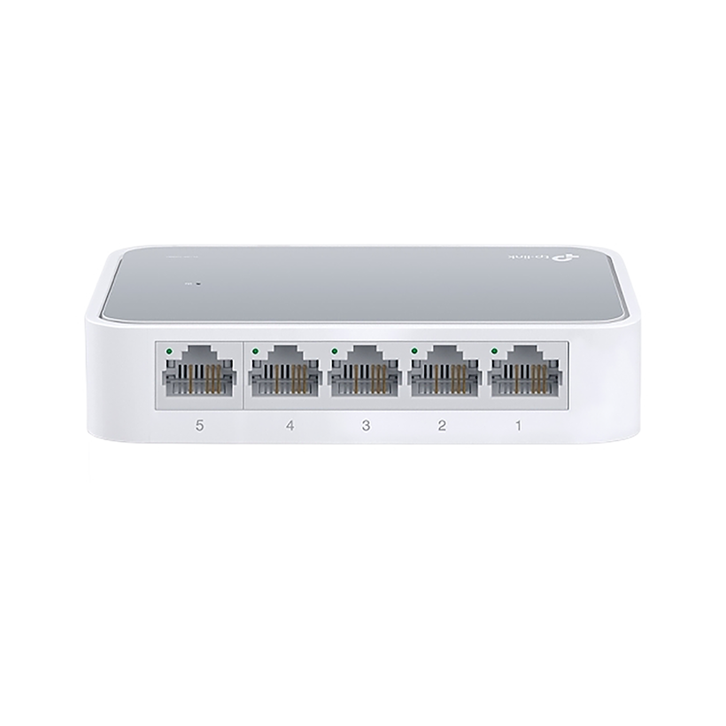 TP-LINK Desktop Switch 5-Port 10/ 100Mbps Fast Ethernet Switch TL-SF1005D, Fanless Quiet Model by TPLINK | TL_ SF_ 1005D