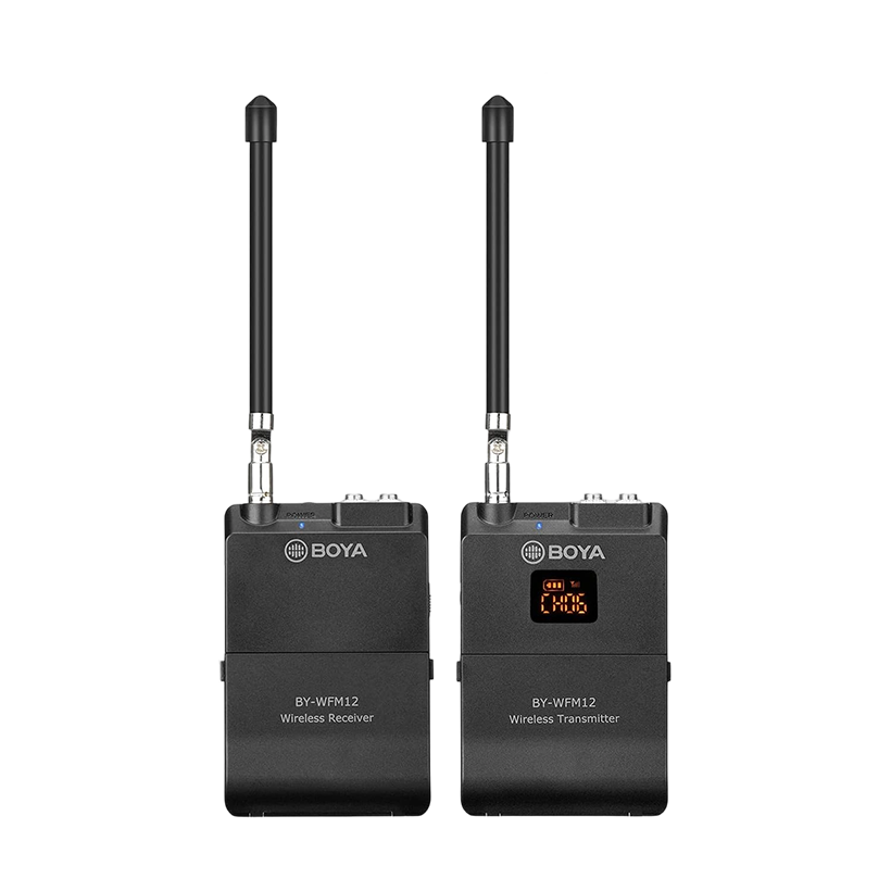 Boya BY-WFM12 VHF Wireless Microphone System | BY_ WFM 12_