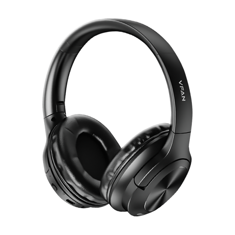 VFAN Wireless headphones BE04 ANC (black) | Headset BE_ 04_