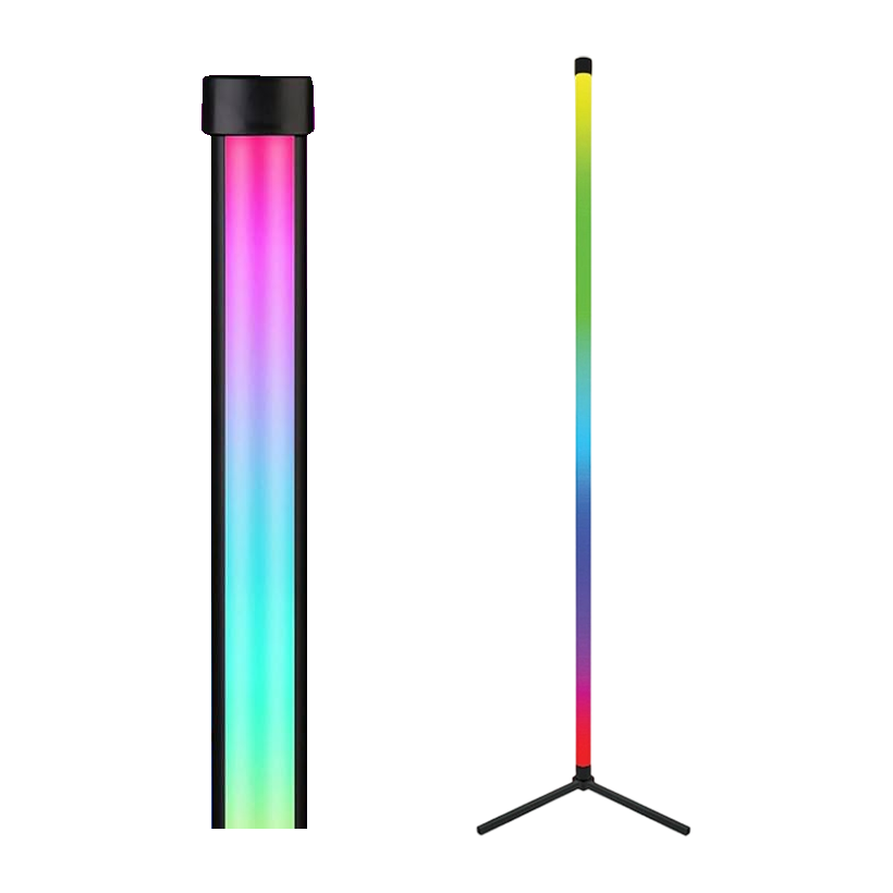 LED Floor Light, Smart Floor Lamp LED, RGBIC + White Light