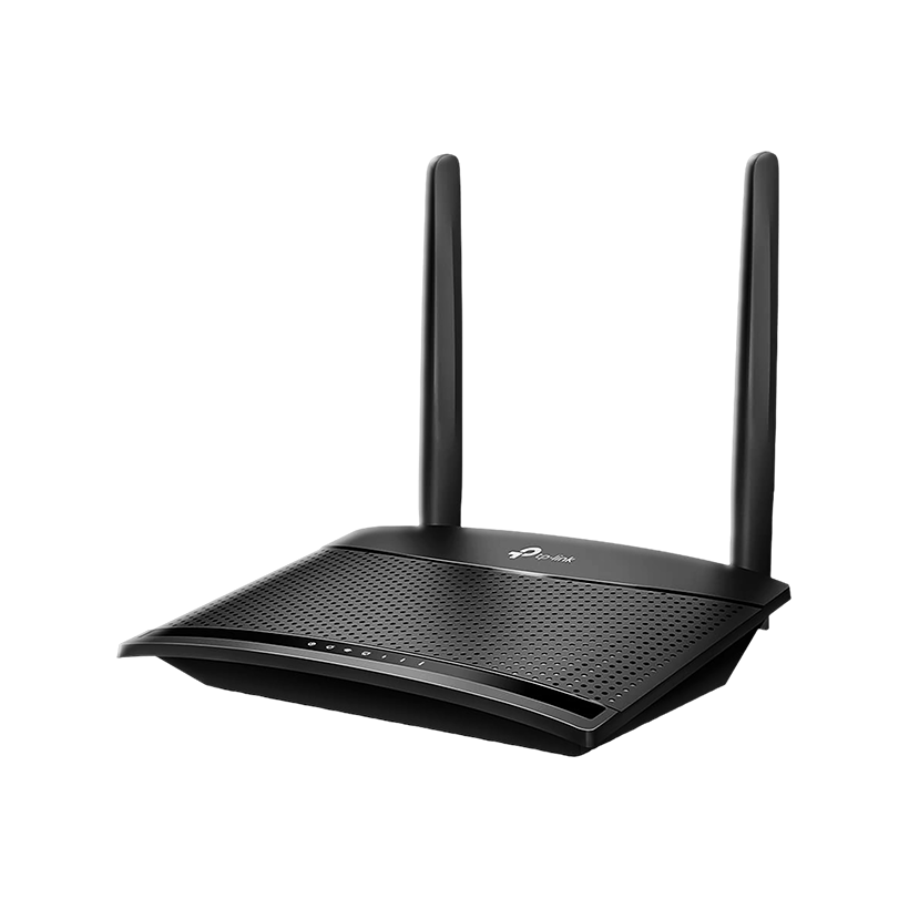 TP-Link TL-MR100 is a 300 Mbps 4G LTE SIM slot unlocked Wi-Fi router that requires no configuration | TPLINK { TLMR 100 }