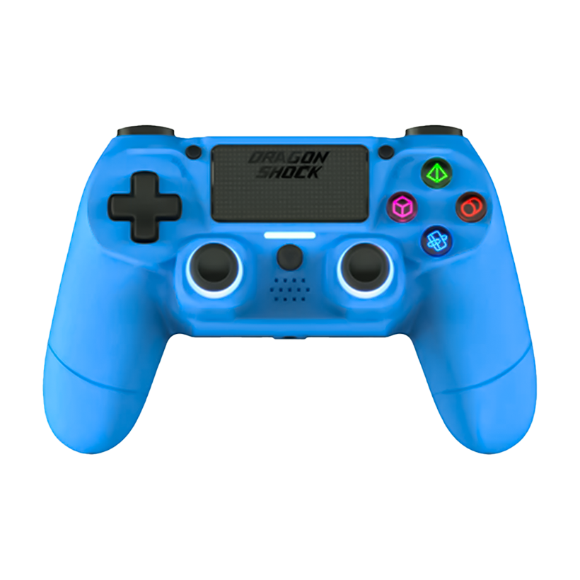 DragonWar Dragon Shock DSCPS4-BL Mizar Controller - Blue Joystick For PS4 / PC / Mobile | DSCPS 4__