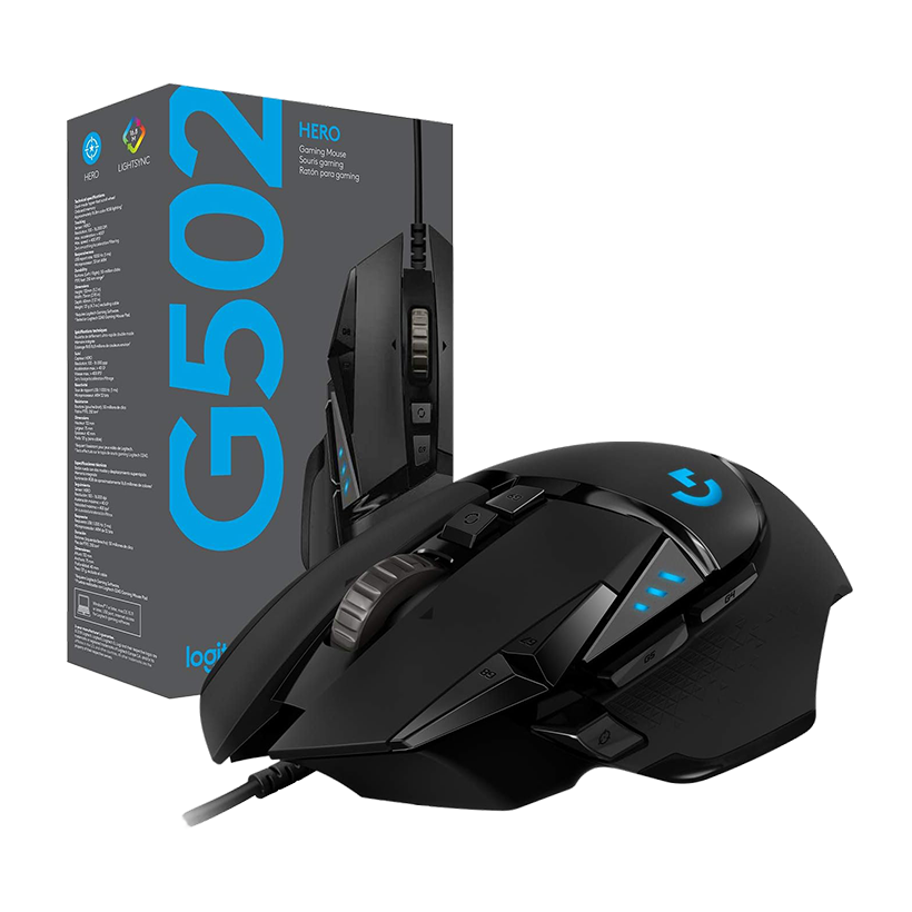 Logitech G502 Hero High Performance Gaming Mouse( G 502 )