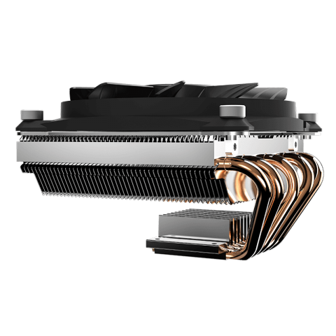 GameMax Gamma 300 CPU Air Cooler | High-Performance Top-Down Cooler with 5 Heat Pipes & ARGB Sync Support (Gamma 300)