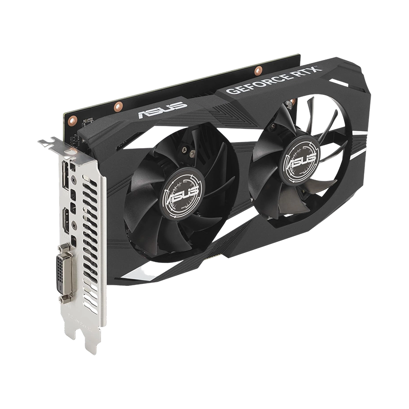 ASUS Dual GeForce RTX 3050 OC Edition 6GB GDDR6 with two powerful fans AAA gaming performance and ray tracing