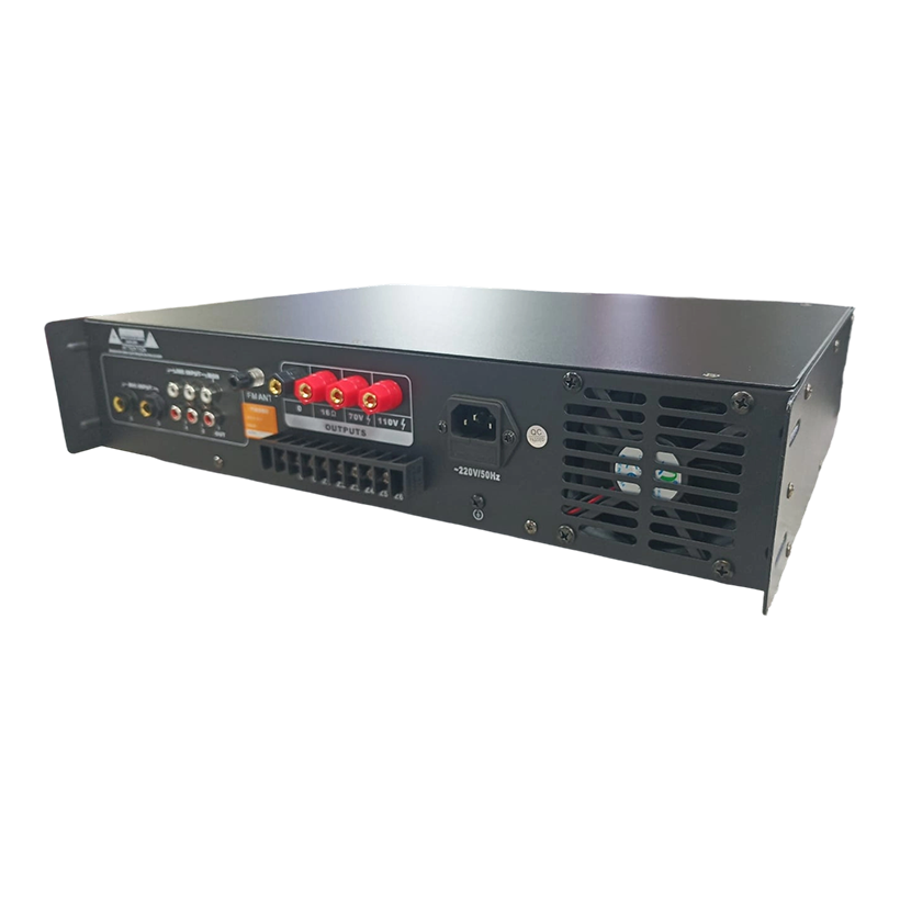 Amplifiers CHLD LS-180 Public Address (PA) Mixer Amplifier 6 Zones