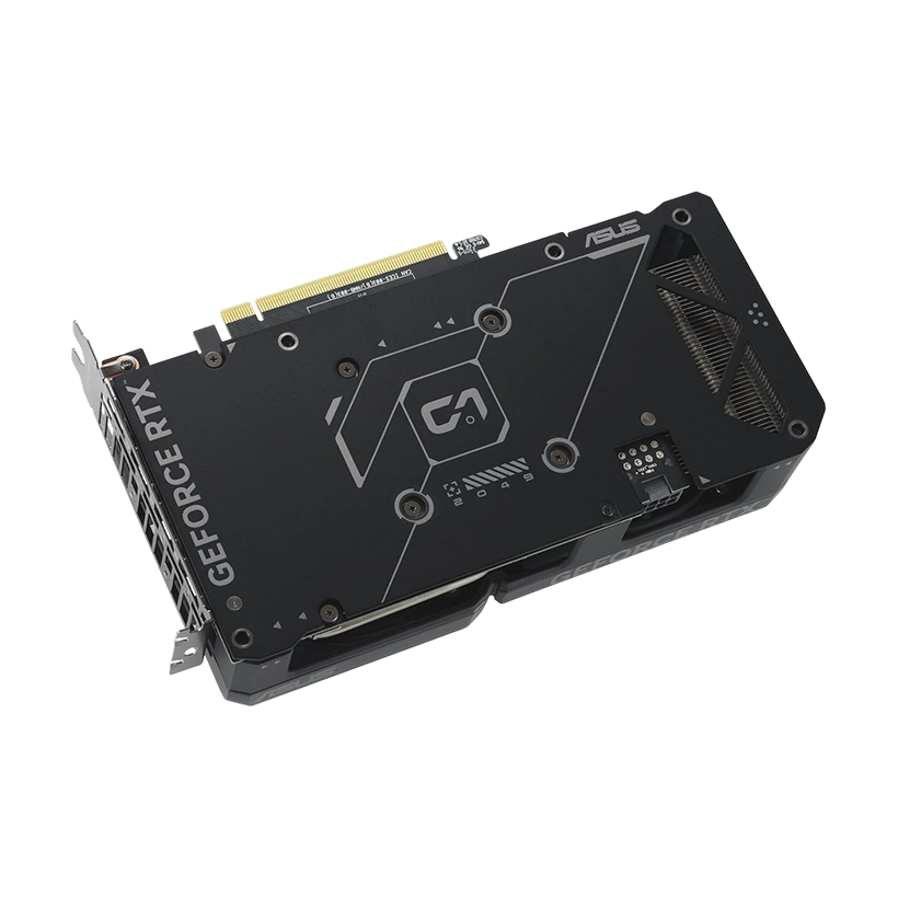 ASUS Dual GeForce RTX 4060 OC Edition 8GB GDDR6 with two powerful Axial-tech fans and a 2.5-slot design for broad compatibility
