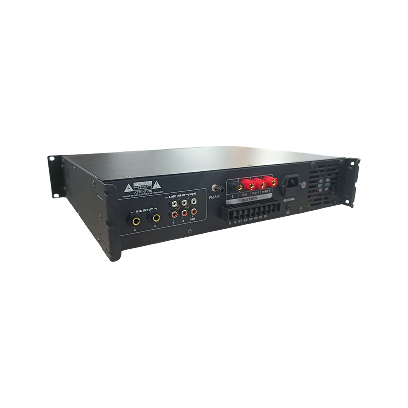 Amplifiers CHLD LS-120 Public Address (PA) Mixer Amplifier 6 Zones