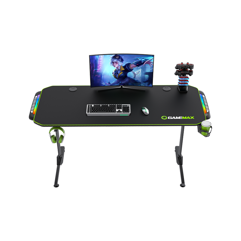 GameMax D140 Carbon RGB Gaming Desk