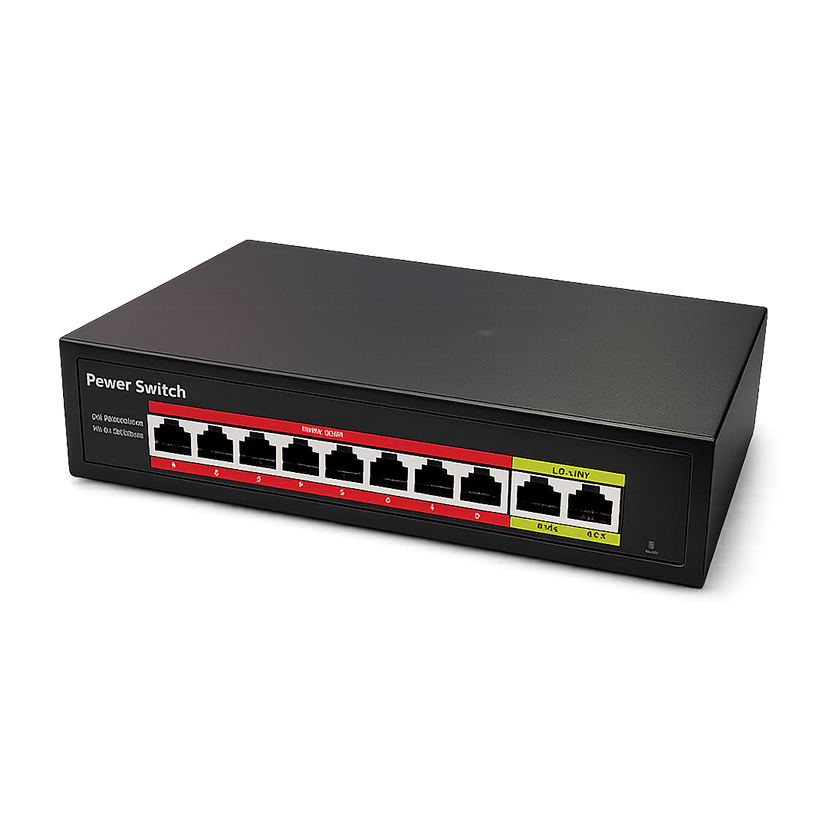 296 NADO-8-POE 1000Mbps Network Switch V52 150W - Unique Service