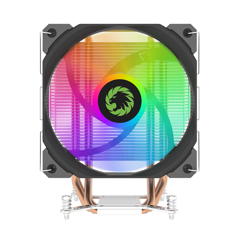 GameMax Ice Blade FRGB CPU Air Cooler | Tower-Style High-Efficiency CPU Cooler with 4 Heat Pipes & RGB Performance Fan