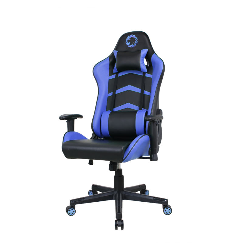 GameMax GCR09 Blue Gaming Chair Ergonomic Design, Premium Materials | GCR 09_