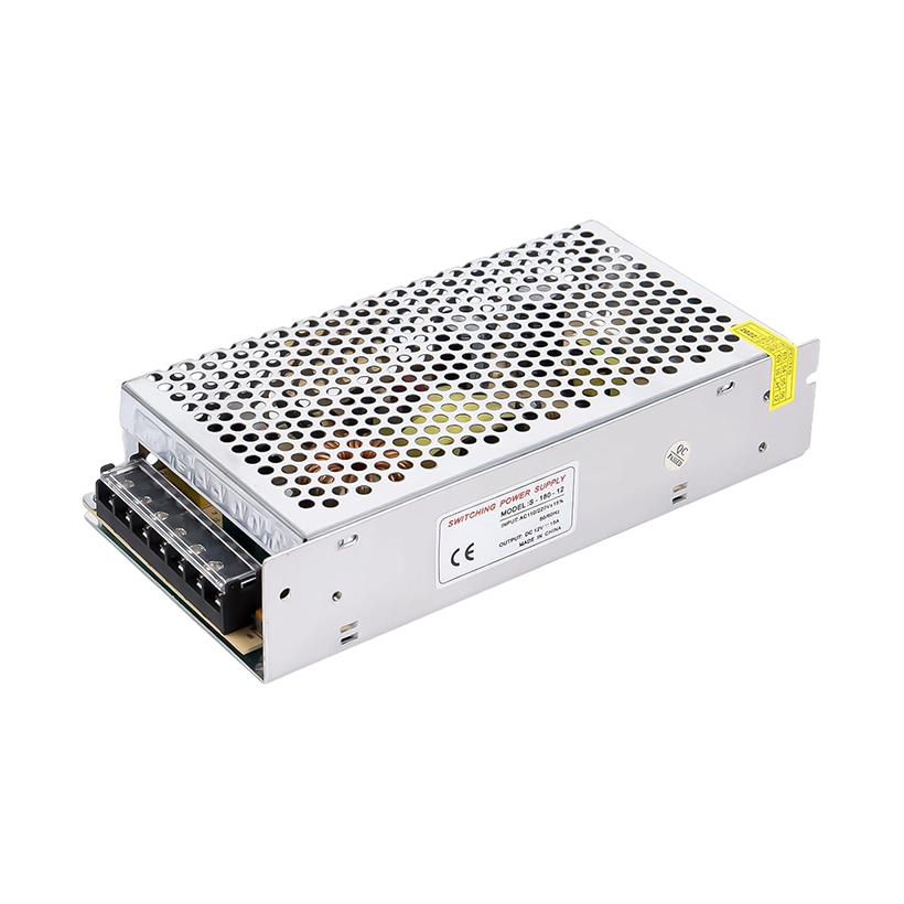 Power Adapter, 12V 15A DC Universal Regulated Switching Power Supply,AC100V/240V to DC12V 180W Transformers for LED Strip Light