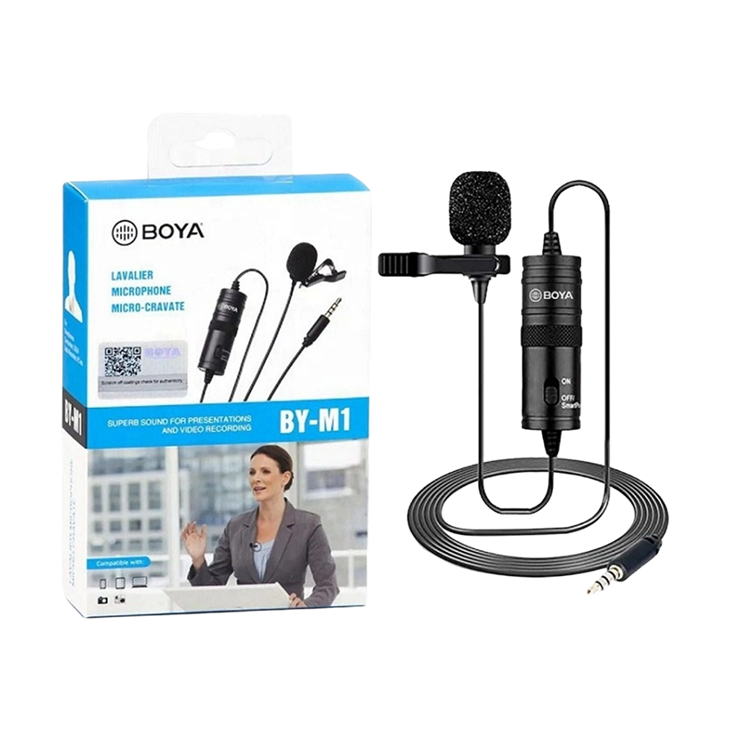 BOYA BY-M1 Lavalier Microphone | BY_ M1_