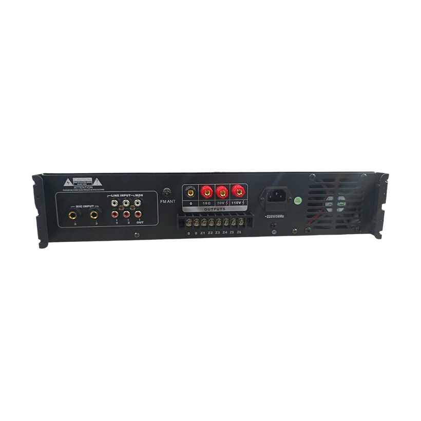 Amplifiers CHLD LS-120 Public Address (PA) Mixer Amplifier 6 Zones